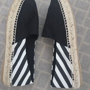 Off-White Black and White Espadrilles